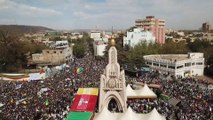 Miles de malienses se manifiestan en Bamako contra del embargo de la CEDEAO