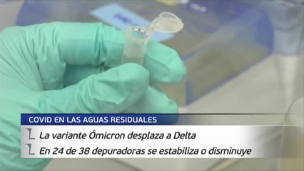 El análisis de aguas residuales dice que el virus se estabiliza o disminuye
