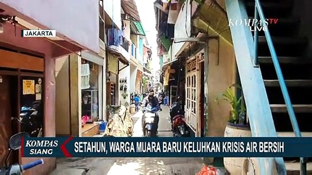 Sudah Setahun, Warga Muara Baru Jakut Keluhkan Krisis Air Bersih