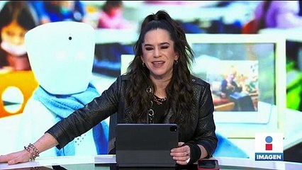 ¡Niño toma clases a través de un robot avatar!