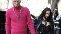 Megan Fox Wore a Netted, Underboob-Baring Corset Dress For a Post-Engagement Outing With Machine Gun Kelly