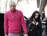 Megan Fox Wore a Netted, Underboob-Baring Corset Dress For a Post-Engagement Outing With Machine Gun Kelly