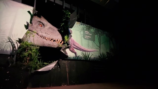 Jurassic World: The Ride (Universal Studios Hollywood Theme Park - California) - 4k River Ride POV Video