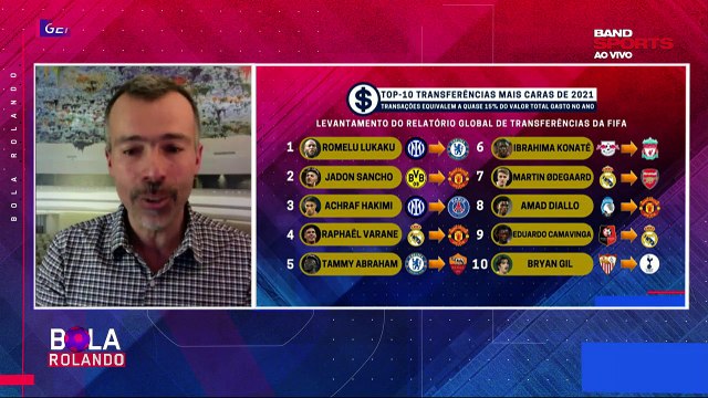 Jamil Chade ressaltou a concentração de dinheiro cada vez maior entre os clubes de futebol.