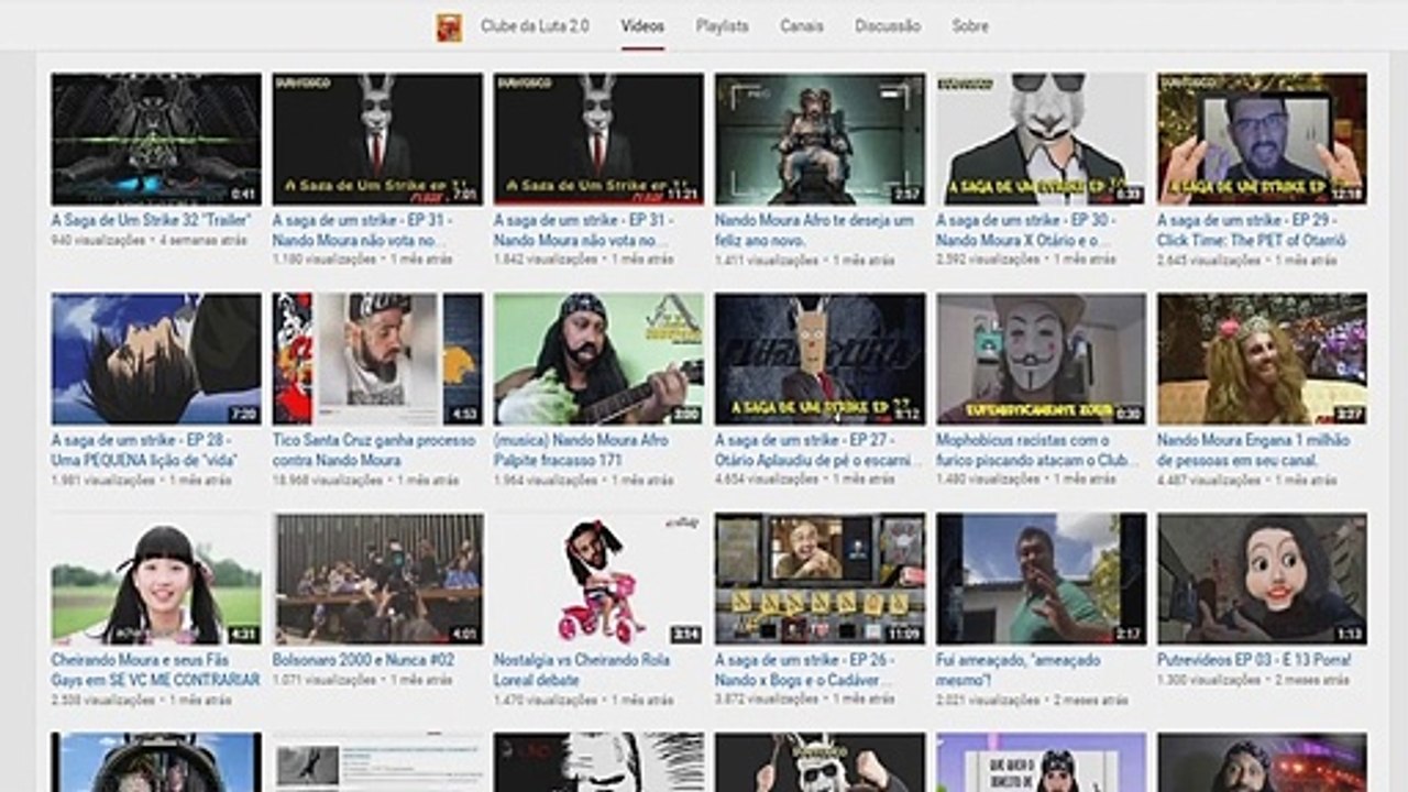 Caçando Youtubers Mendigos  Clube da Luta 2.0
