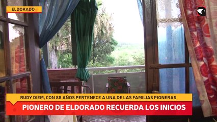 Pionero de Eldorado recuerda los inicios