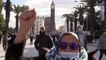 Pese a la prohibición, la oposición tunecina se manifiesta contra el presidente Said