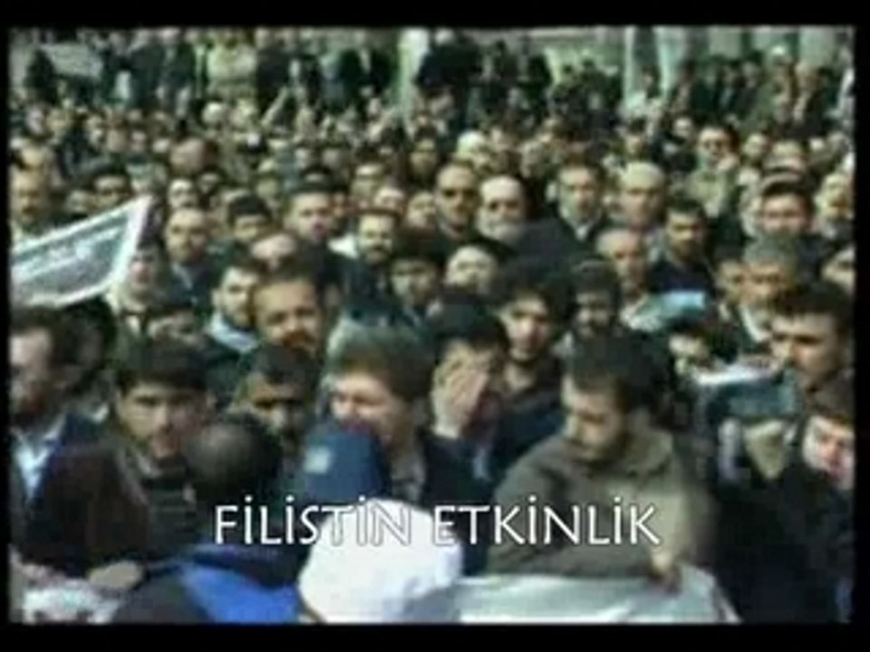 Fatih'te İsraile Öfke Seli