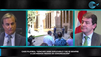 Mañueco: "El de Sánchez es un Gobierno de incompetentes y Tudanca un mandado suyo"