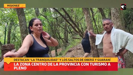 La zona centro de la provincia con turismo a pleno