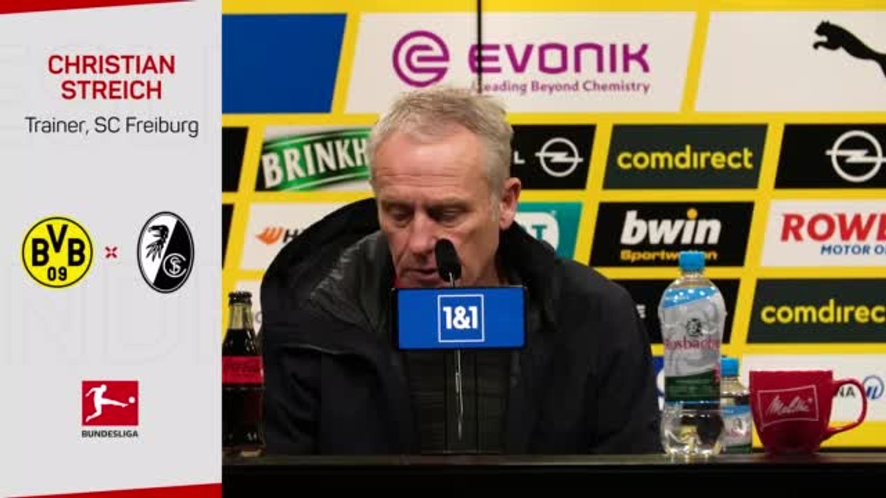 Streich nach 1:5-Pleite: 'Schlechte erste Hälfte'