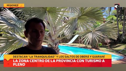 La zona centro de la provincia con turismo  a pleno