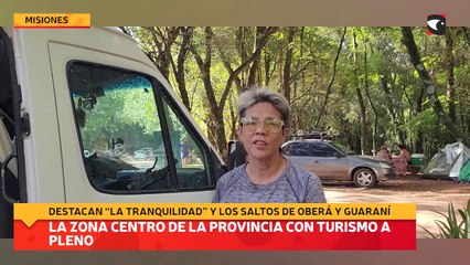 La zona centro de la provincia con  turismo a pleno