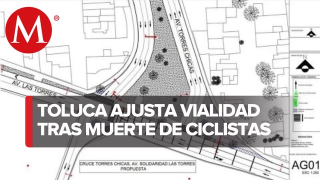 En Toluca, ajustarán bulevar Solidaridad Las Torres tras asesinato de ciclista