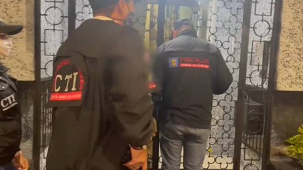 Video del momento de la captura del hermano de Mauricio Leal