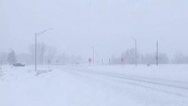 Winter storm strikes the Midwest first