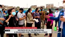 SJL: vecinos resultaron heridos tras enfrentamiento con presuntos invasores por terreno en litigio