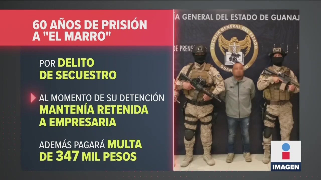 Sentencian a 60 años de cárcel a "El Marro"