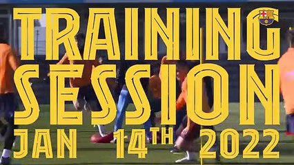 El Barça ya entrena pensando en la Copa del Rey / FCB