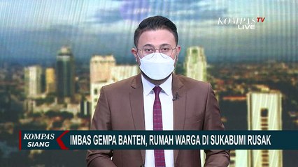 Download Video: Rumah Warga di Sukabumi Ambruk di Bagian Kamar Akibat Guncangan Gempa Sumur Banten