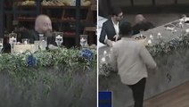 MasterChef'te kahkahaya boğan anlar! Sandalyesi kırılan Somer Sivrioğlu yere yığıldı