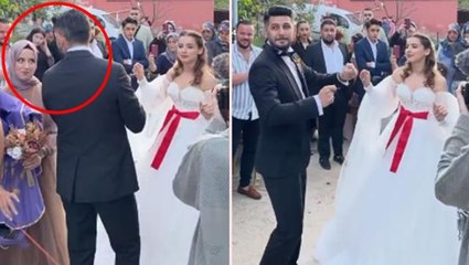Düğünde genç kızın damada attığı bakış olay olmuştu! Meğerse işin aslı öyle değilmiş