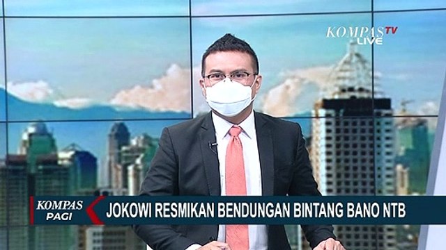Peresmian Bendungan Bintang Bano NTB Oleh Presiden Jokowi