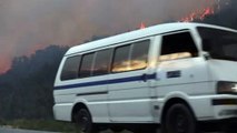 شاهد: تواصل حرائق الغابات المدمرة في جنوب الأرجنتين وسط موجة حرّ خانقة