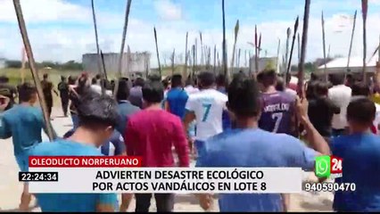 Loreto: reportan actos vandálicos en lote 8 operado por Pluspetrol