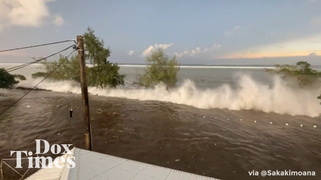 Tsunami di Pulau Tonga Disebabkan oleh Letusan Gunung Berapi Hunga
