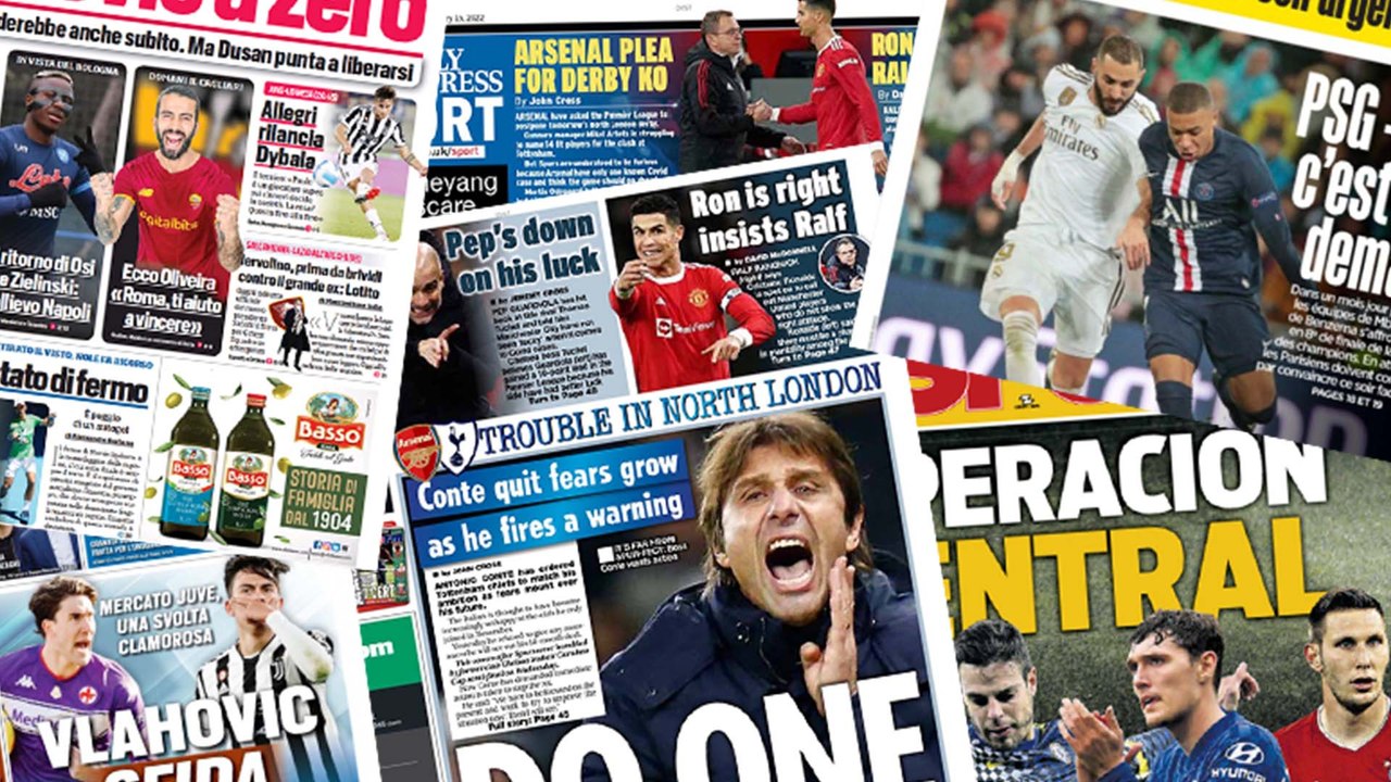 Tottenham fulmine contre le rival Arsenal dans les médias, Dusan Vlahović lance un défi à Paulo Dybala