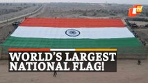 WATCH | World’s Largest National Flag Displayed Along Border On Indian Army Day
