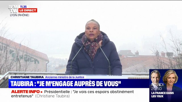 Christiane Taubira: Je suis candidate à la présidence de la République