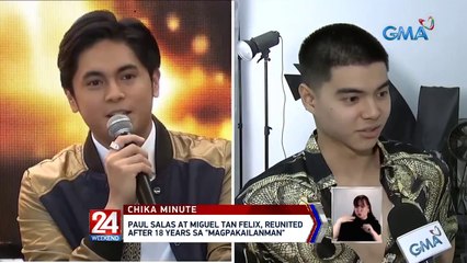 Paul Salas at Miguel Tan Felix, reunited after 18 years sa "Magpakailanman" | 24 Oras Weekend