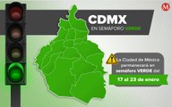 CdMx, en semáforo verde por covid; hay incremento de hospitalizaciones