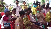 Polres Sorong Kota Kejar Capaian Vaksinasi Covid-19 Bagi Remaja