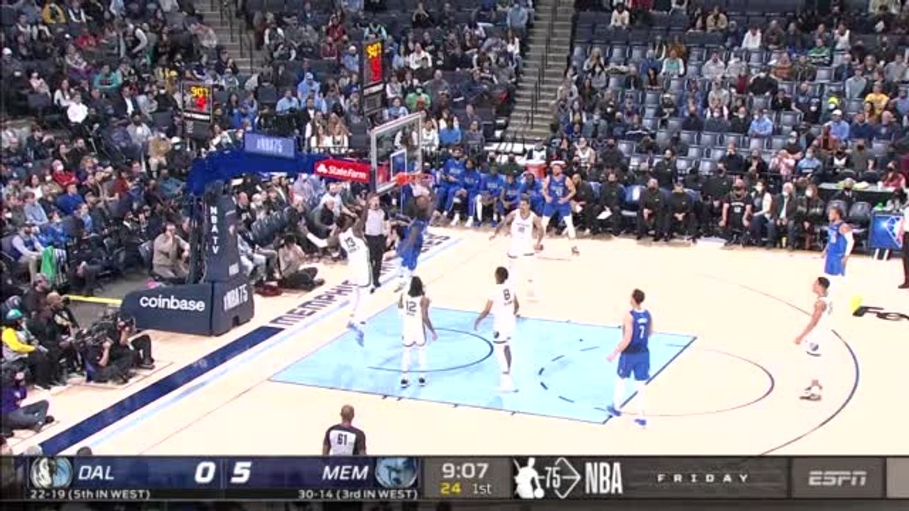 Highlights: morant gegen finney-smith nur statist