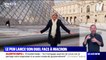Dans une vidéo réalisée au Louvre, Marine Le Pen se présente comme la seule alternative face à Emmanuel Macron