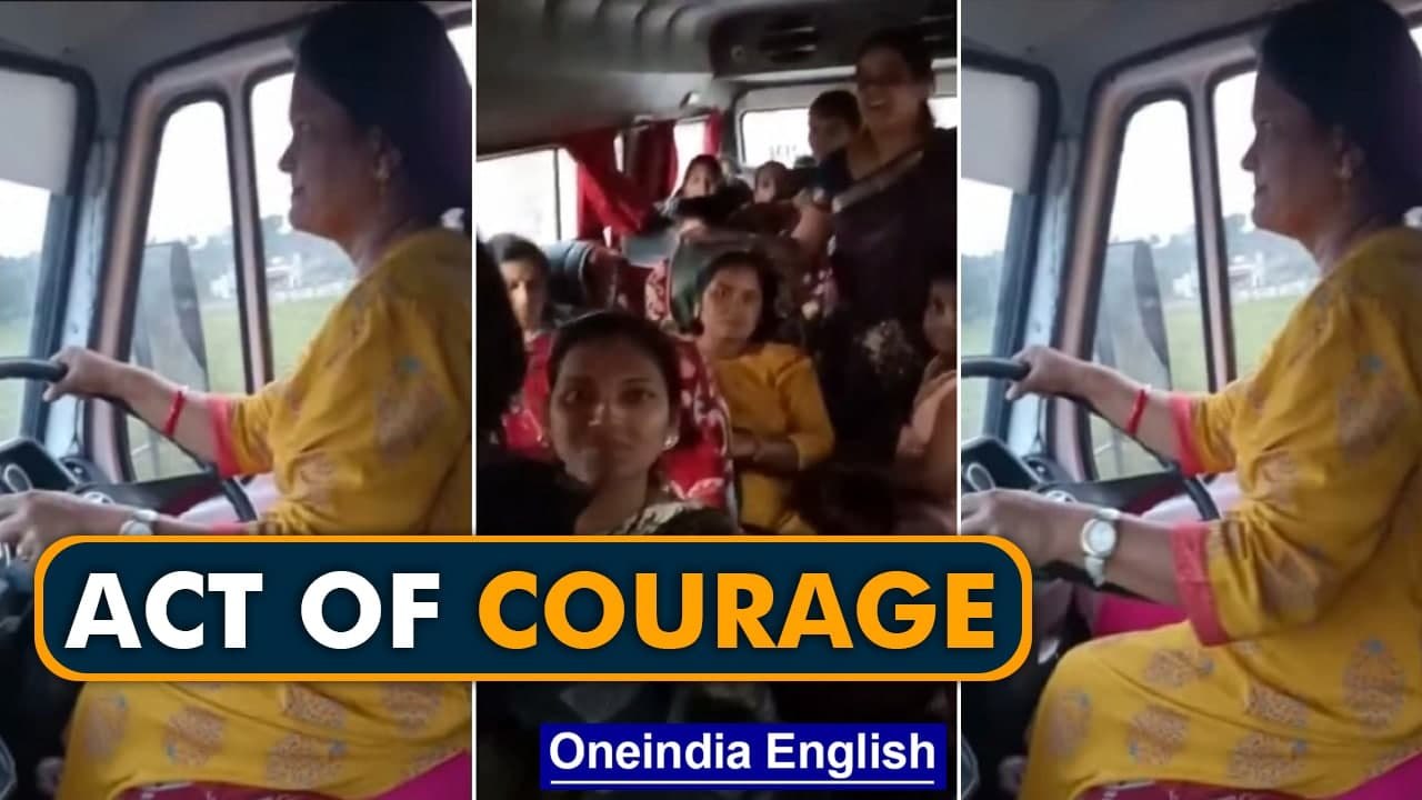 Woman Passenger Drives Bus for 10 KM after Driver Unexpectedly Suffers Seizures | Oneindia News