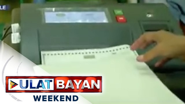 Pag-imprenta ng opisyal na balota para sa Hatol ng Bayan 2022, target simulan sa Lunes