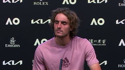 Open d'Australie 2022 - Stefanos Tsitsipas : "I'm here to talk about tennis, not Novak Djokovic... "