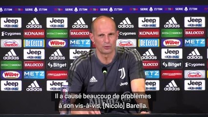 Juventus - Allegri "agréablement surpris" par le match de Rabiot contre l'Inter