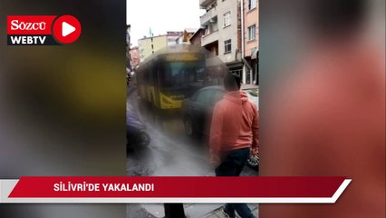 İETT şoförünü silah kabzasıyla darp eden sürücü yakalandı