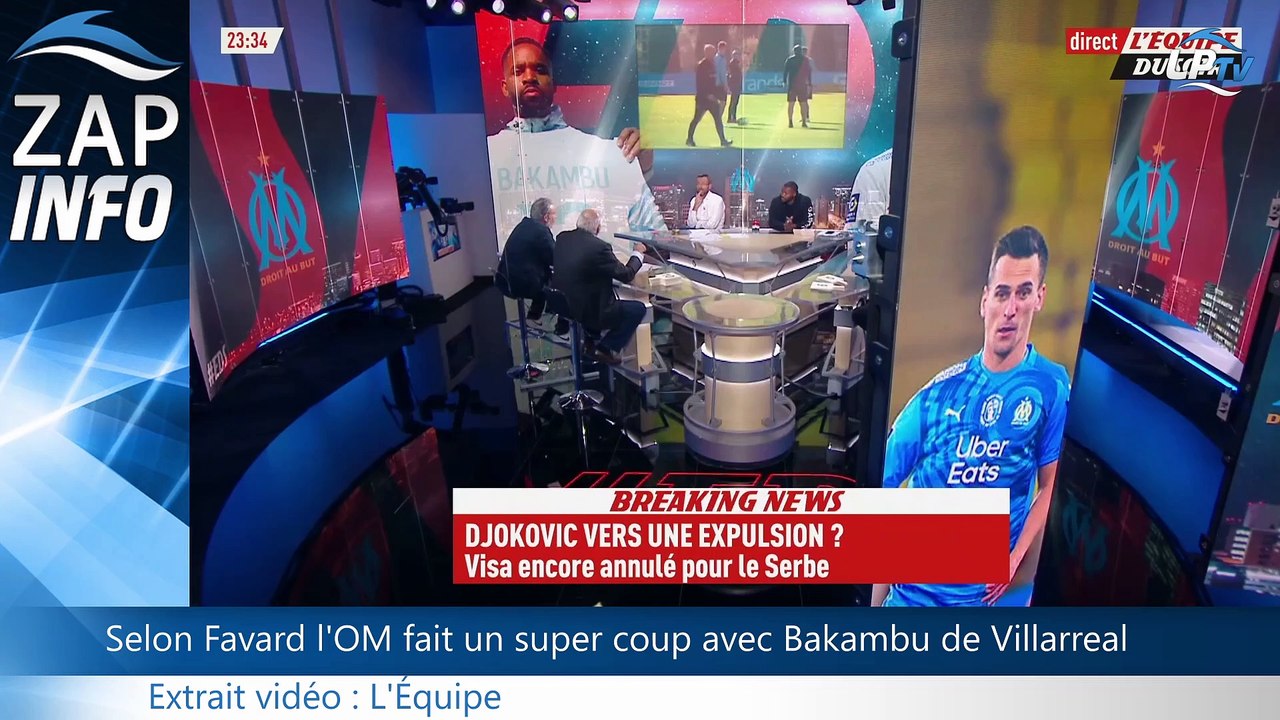 Zap OM : Bakambu signe à l'Olympique de Marseille