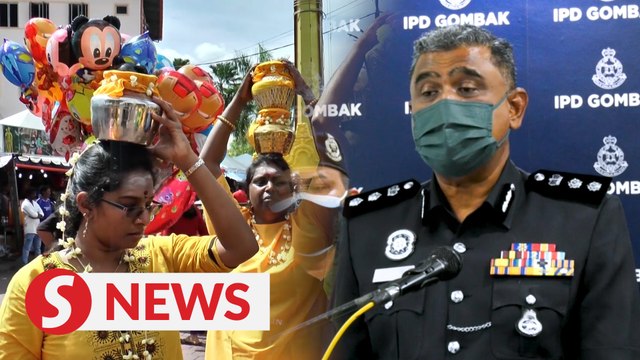 1,300 police personnel to monitor Thaipusam celebration in Batu Caves