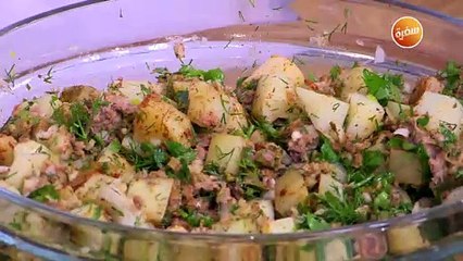 كفتة البطاطس بالتونة | الشيف شربيني