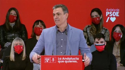 Sánchez defiende "la buena política" frente a una oposición "negacionista"