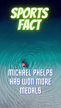 Michael Phelps has won more medals