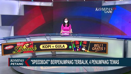 Speed Boat Terbalik di Perairan Pantai Ketapang, Empat Orang Tewas