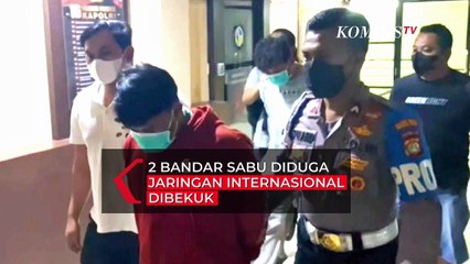 2 Bandar Sabu Diduga Jaringan Internasional Berhasil Dibekuk Polisi